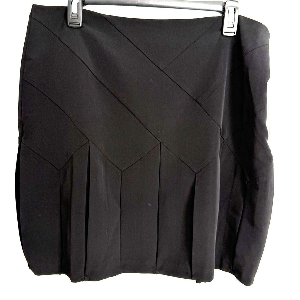 Karl Lagerfeld Black mini skirt size 12 $119